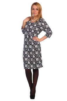 Повседневное платье с цветочным принтом ElenaTex